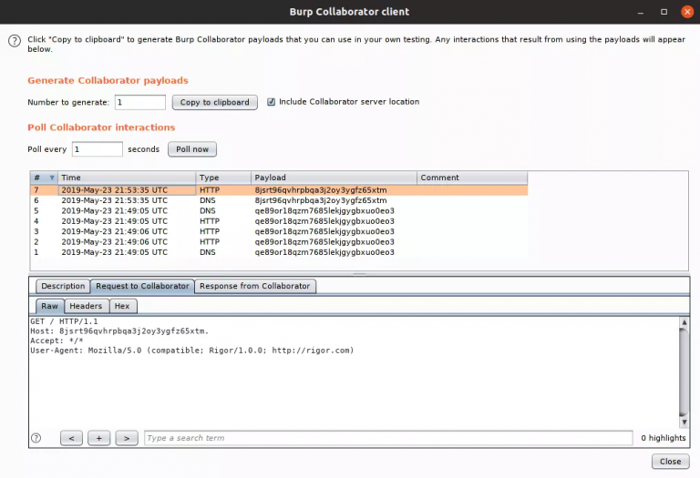 Selfhosted Burp collaborator with custom domain Team ROT Information